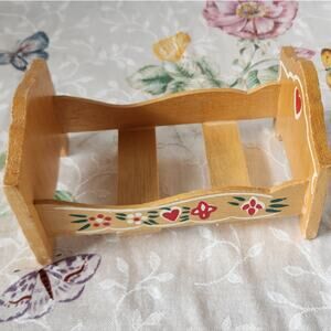 Vintage Miniature Dollhouse Bed by Chadwick-Miller